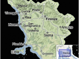 Map Of Florence Italy and Surrounding area Tuscany Map Map Of Tuscany Italy