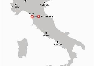 Map Of Florence Italy City Center Train From Florence to Pisa Italiarail