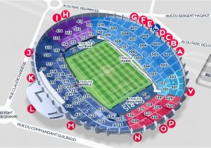 Map Of Football Stadiums In England Stadium Map Paris Saint Germain
