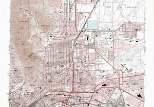 Map Of fort Bliss Texas El Paso topographic Map Tx Usgs topo Quad 31106g4
