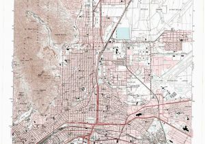 Map Of fort Bliss Texas El Paso topographic Map Tx Usgs topo Quad 31106g4