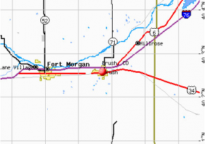 Map Of fort Morgan Colorado Brush Colorado Co 80723 Profile Population Maps Real Estate