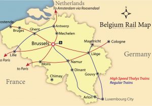 Map Of France and Belgium with Cities How to Get Around Belgium Like A Local