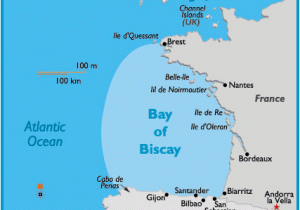 Map Of France and Bordering Countries Map Of Bay Of Biscay World Bays Maps Bay Of Biscay