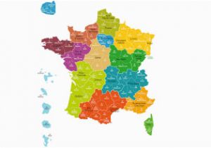 Map Of France and Bordering Countries New Map Of France Reduces Regions to 13