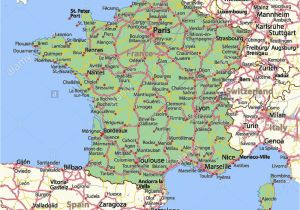 Map Of France and Bordering Countries Outline Map France Stock Photos Outline Map France Stock