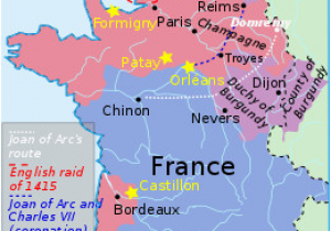 Map Of France and England Siege Of orleans Wikipedia