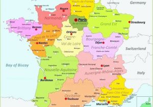 Map Of France and Germany with Cities Printable Map Of France Tatsachen Info