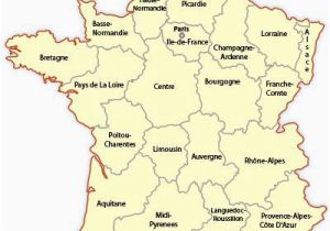 Map Of France and Its Regions Regional Map Of France Europe Travel