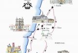 Map Of France and Portugal Portugal Road Trip Map A Road Trip Itinerary Around Lisbon Travel