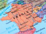 Map Of France and Surrounding Countries Geography and Information About France