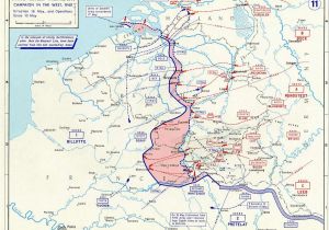 Map Of France and Surrounding Countries Map Map Noting German Advances In France and the Low Countries