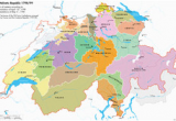 Map Of France and Switzerland Border Helvetic Republic Wikipedia