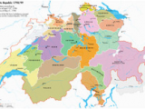 Map Of France and Switzerland Border Helvetic Republic Wikipedia