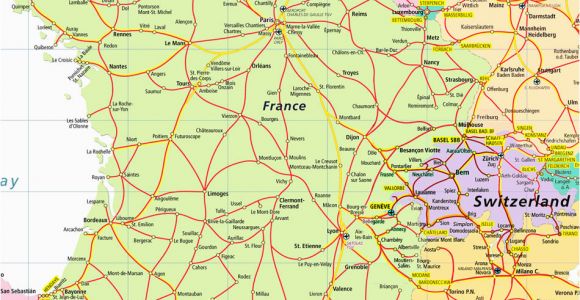 Map Of France and Switzerland Border Map Of France Italy and Switzerland Download them and Print