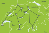Map Of France and Switzerland with Cities Switzerland by Train From 307 Switzerland Train Routes