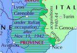Map Of France Avignon Italian Occupation Of France Wikiwand