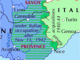 Map Of France Avignon Italian Occupation Of France Wikiwand
