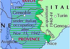 Map Of France Chamonix Italian Occupation Of France Wikipedia