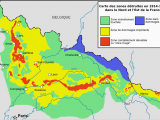 Map Of France During Ww1 Zone Rouge Wikipedia