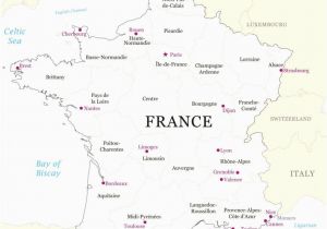 Map Of France for Children Map Of France Blank