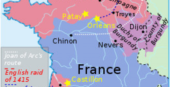 Map Of France In English Siege Of orleans Wikipedia