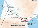 Map Of France Ports Canal Du Midi Wikipedia
