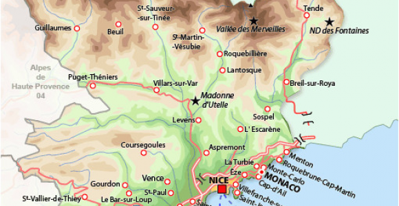 Map Of France Provence Region southern France Map France France Map France Travel