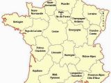 Map Of France Regions with Cities Regional Map Of France Europe Travel