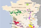 Map Of France Showing Airports Map Of French Vineyards Wine Growing areas Of France