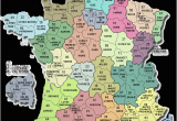Map Of France Showing Cities Map Of France Departments France Map with Departments and Regions
