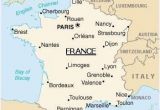 Map Of France Showing Limoges Map Of France Paris France Map Metz France France Travel