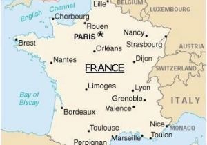 Map Of France Showing Limoges Map Of France Paris France Map Metz France France Travel