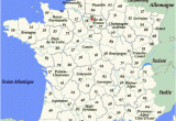 Map Of France Showing Paris the Departments Of France