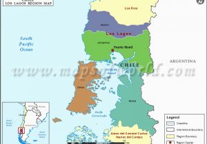 Map Of France Showing Regions Map Of Los Lagos Region Chile