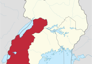 Map Of France Showing Regions Western Region Uganda Wikipedia