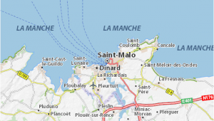 Map Of France St Malo Saint Malo Map Detailed Maps for the City Of Saint Malo Viamichelin