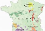 Map Of France Wine Regions Wine Map Of France In 2019 Places France Map Wine Recipes