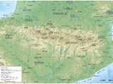 Map Of France with Mountain Ranges Pyrenees Wikipedia