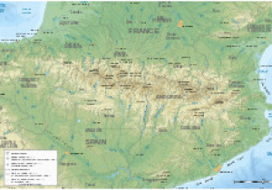 Map Of France with Mountain Ranges Pyrenees Wikipedia