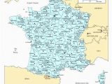 Map Of France with towns Printable Map Of France Tatsachen Info