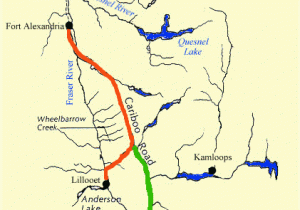 Map Of Fraser Michigan the Cariboo Wagon Road Construction Introduction Travel