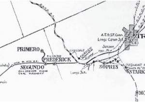 Map Of Frederick Colorado Frederick Coal Mine In Operation From 1907 1960 Was Big Producer