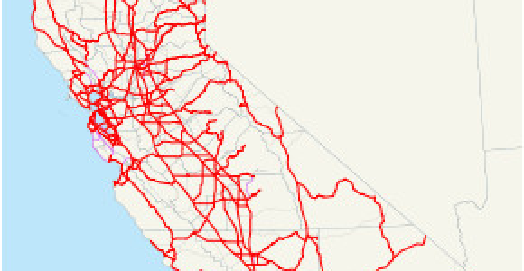 Map Of Freeways In California List Of Interstate Highways In California Wikipedia