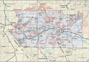 Map Of Fremont Ohio Fremont County Colorado Map Secretmuseum