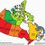Map Of French Speaking Canada This Map Shows the Most Popular Language In Each Province