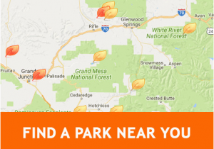 Map Of Fruita Colorado State Park Map