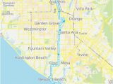 Map Of Garden Grove California 47a Route Time Schedules Stops Maps