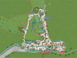 Map Of Gatlinburg and Pigeon forge Tennessee theme Park Map