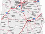 Map Of Georgia and Alabama with Cities Map Of Alabama Cities Alabama Road Map